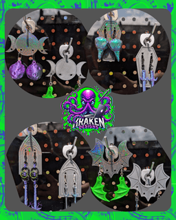 Gothic Jewellery Display Cards! 3d model