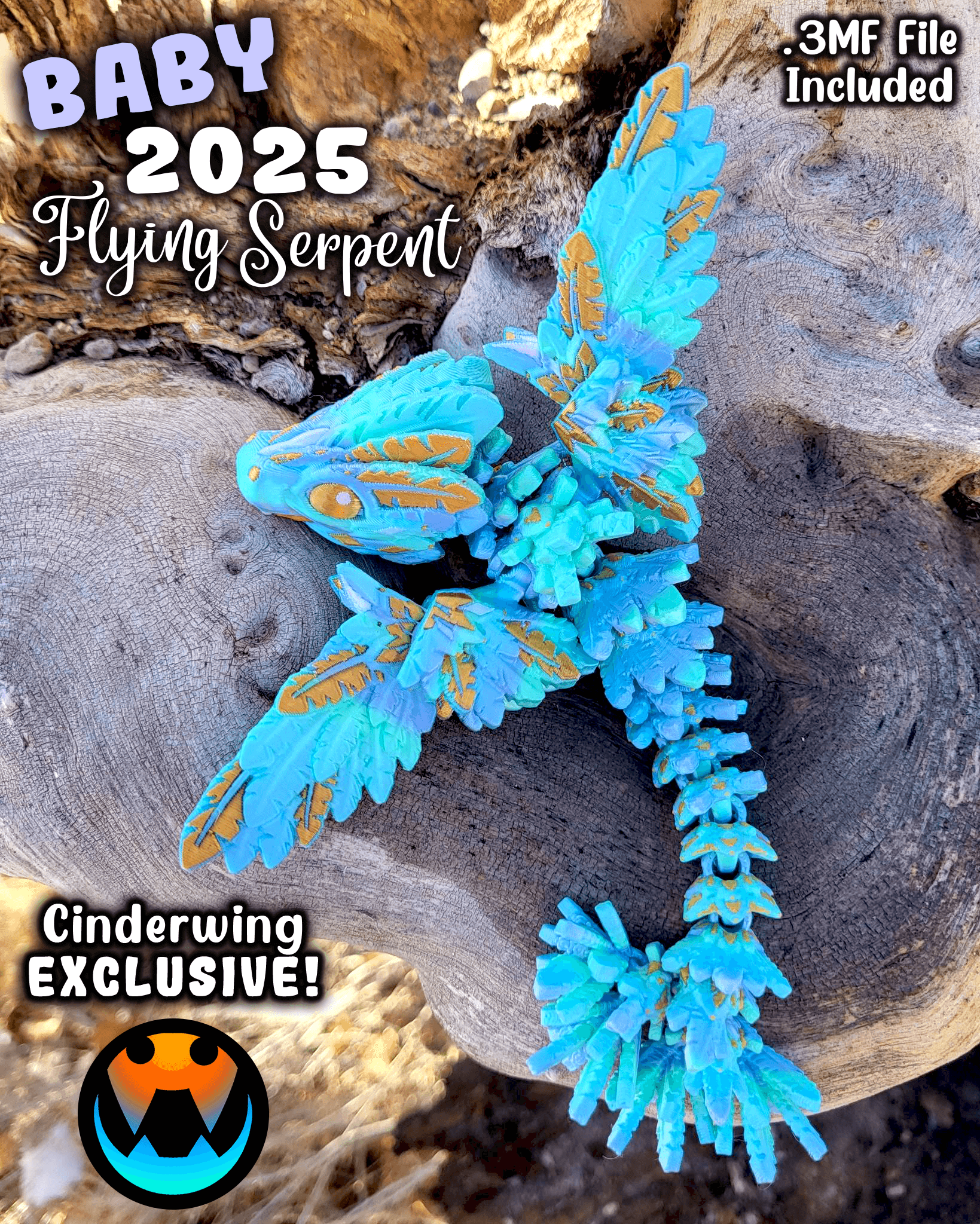Baby Flying Serpent 2025 3d model