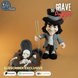 The Grave Digger 3d model