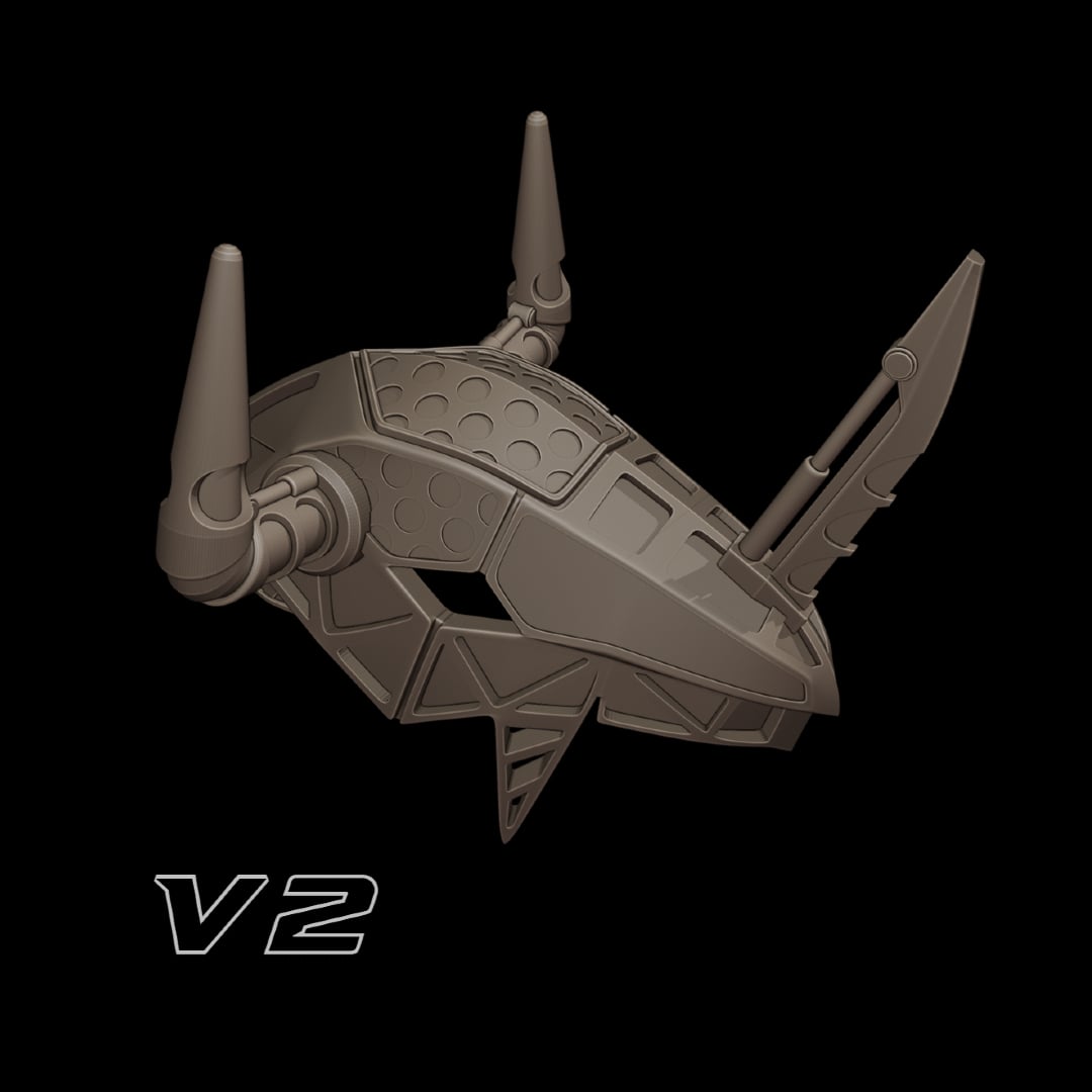 Bionicle Wargreymon Helm V2 3d model