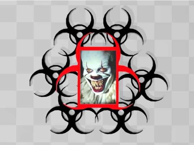 extreme hazard pictureframe 3d model
