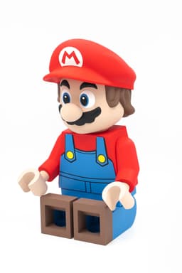 Super Mario Modular Figure 3d model