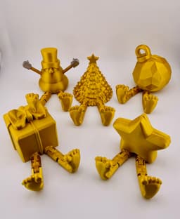 Christmas Flexi Group 3d model