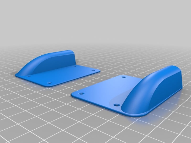 Servo protector and holding 3d model