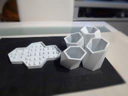 Honeycomb Planter 3d model