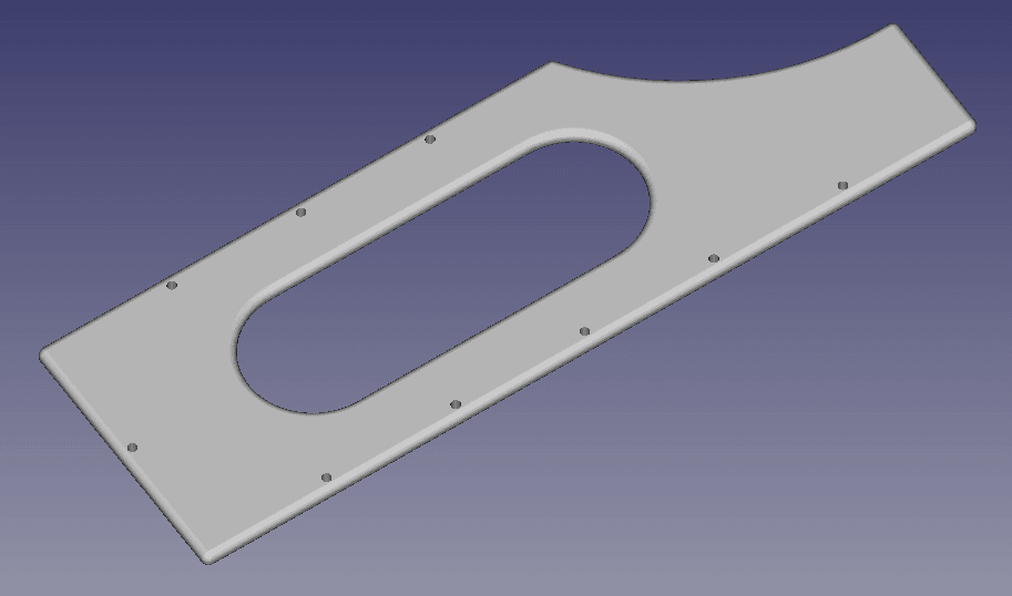 Tabletop Wargame range ruler 3d model