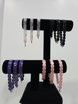 Infinity Bracelet, Earrings, Choker 3d model