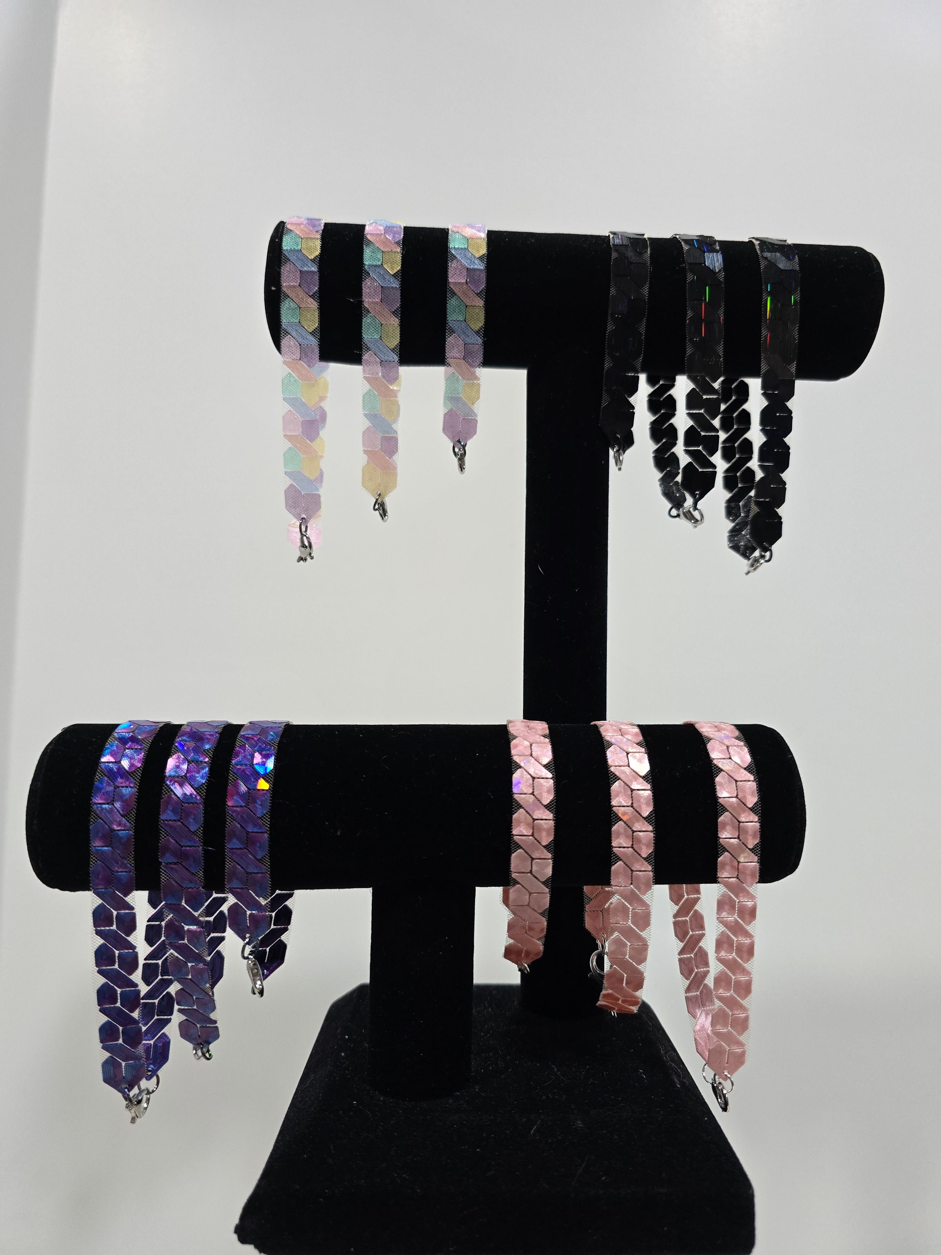 Infinity Bracelet, Earrings, Choker 3d model