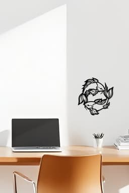 Fish Wall Art, Wall Decor, Home Decor 3d model