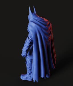 Dark Knight Warrior STL | Figurine 3D Print | HighDetail 3d model