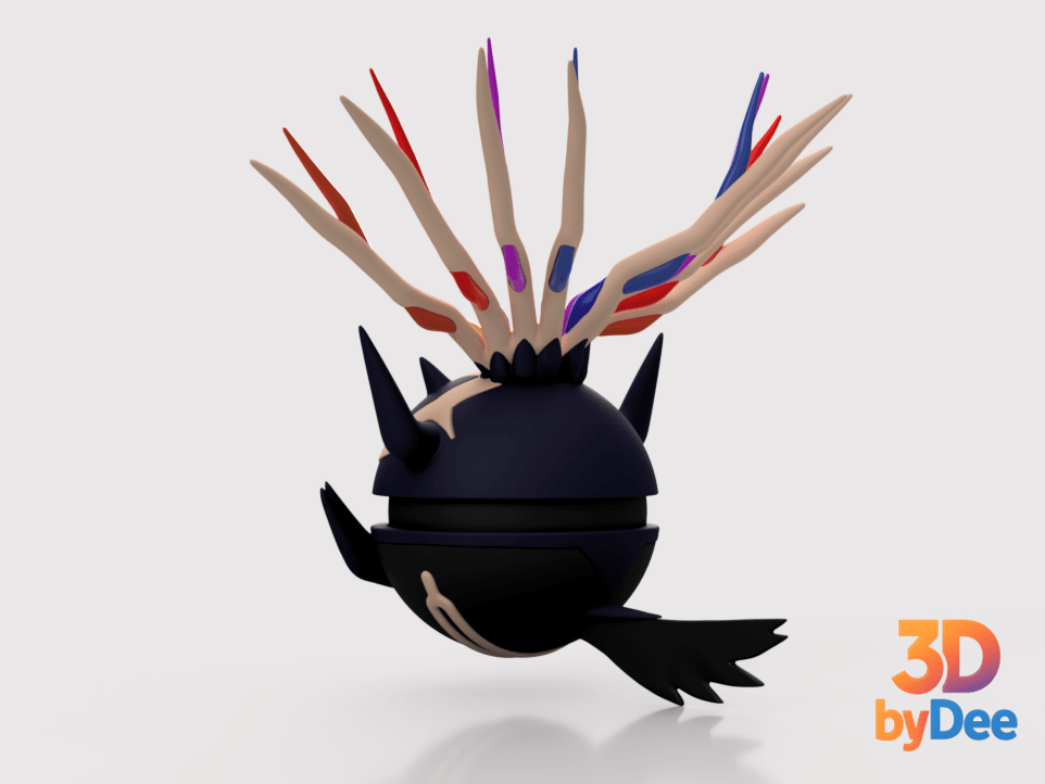 Xerneas Poke Ball 3d model