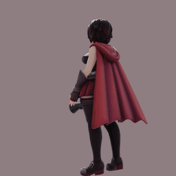 Ruby Rose v2 3d model