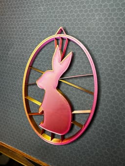 String art, Easter ! 3d model