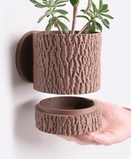 Tree Bark Planter 3d model
