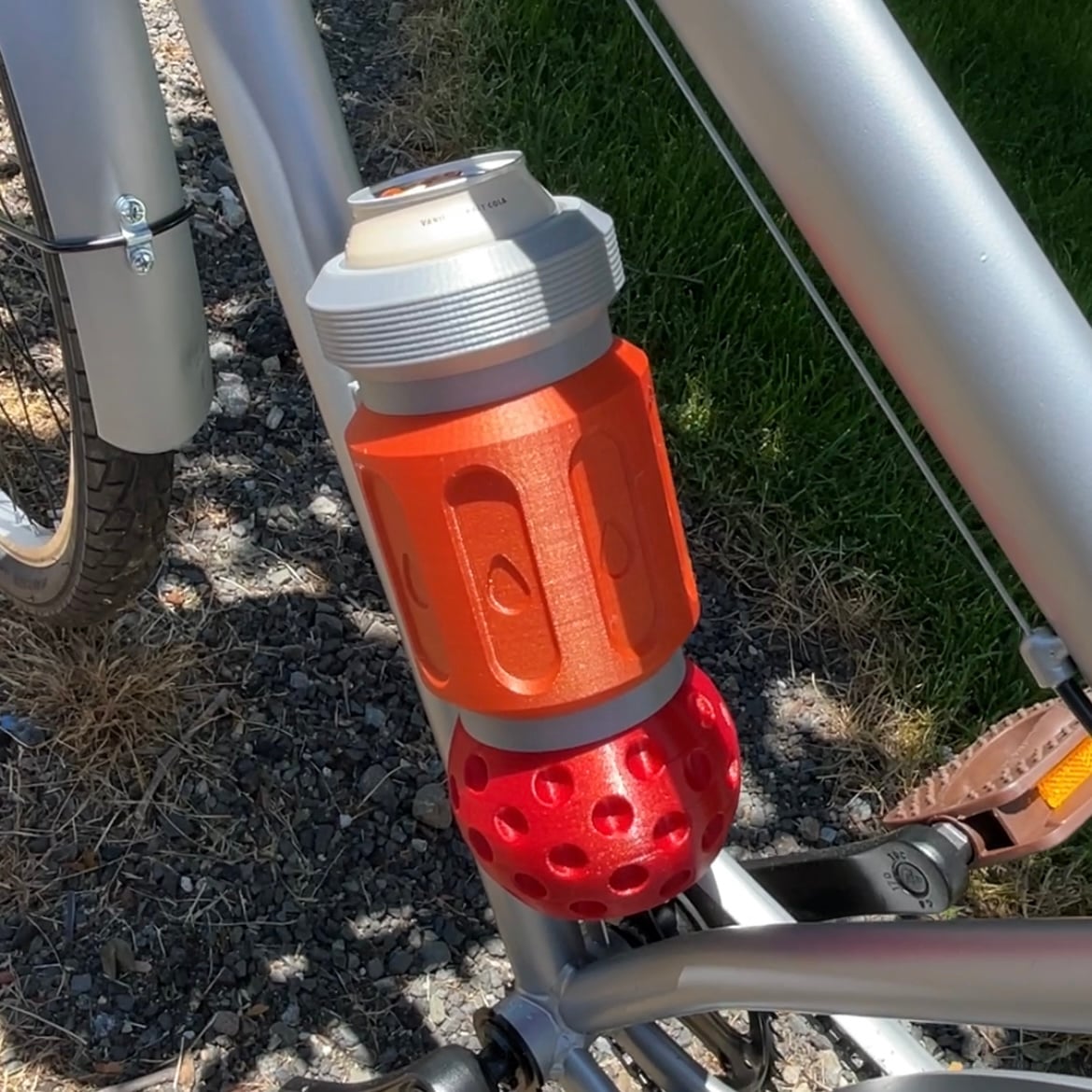 Workspace Challenge: Futuristic Bike Can Cup 3d model