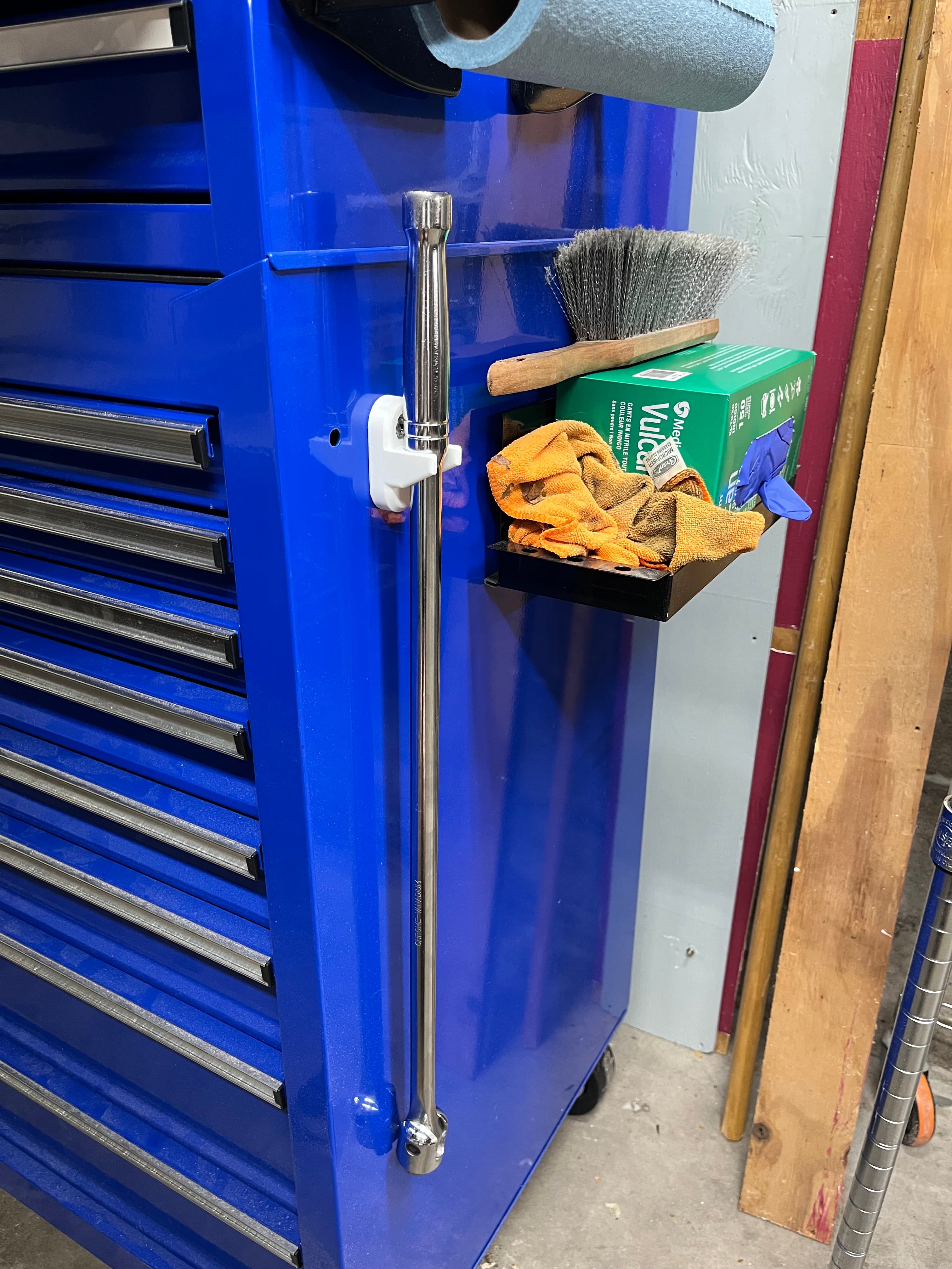 Breaker Bar Tool Box Holder 3d model