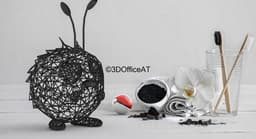 #048 Venonat Pokemon Wiremon Figure 3d model