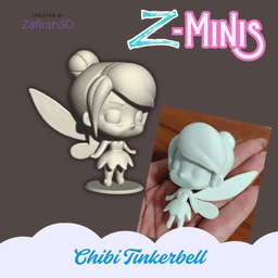 Z-Minis Tikerbell for free 3d model