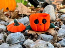 Pumpkin Pot 3d model