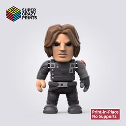 Flexi Bucky Barnes 3d model