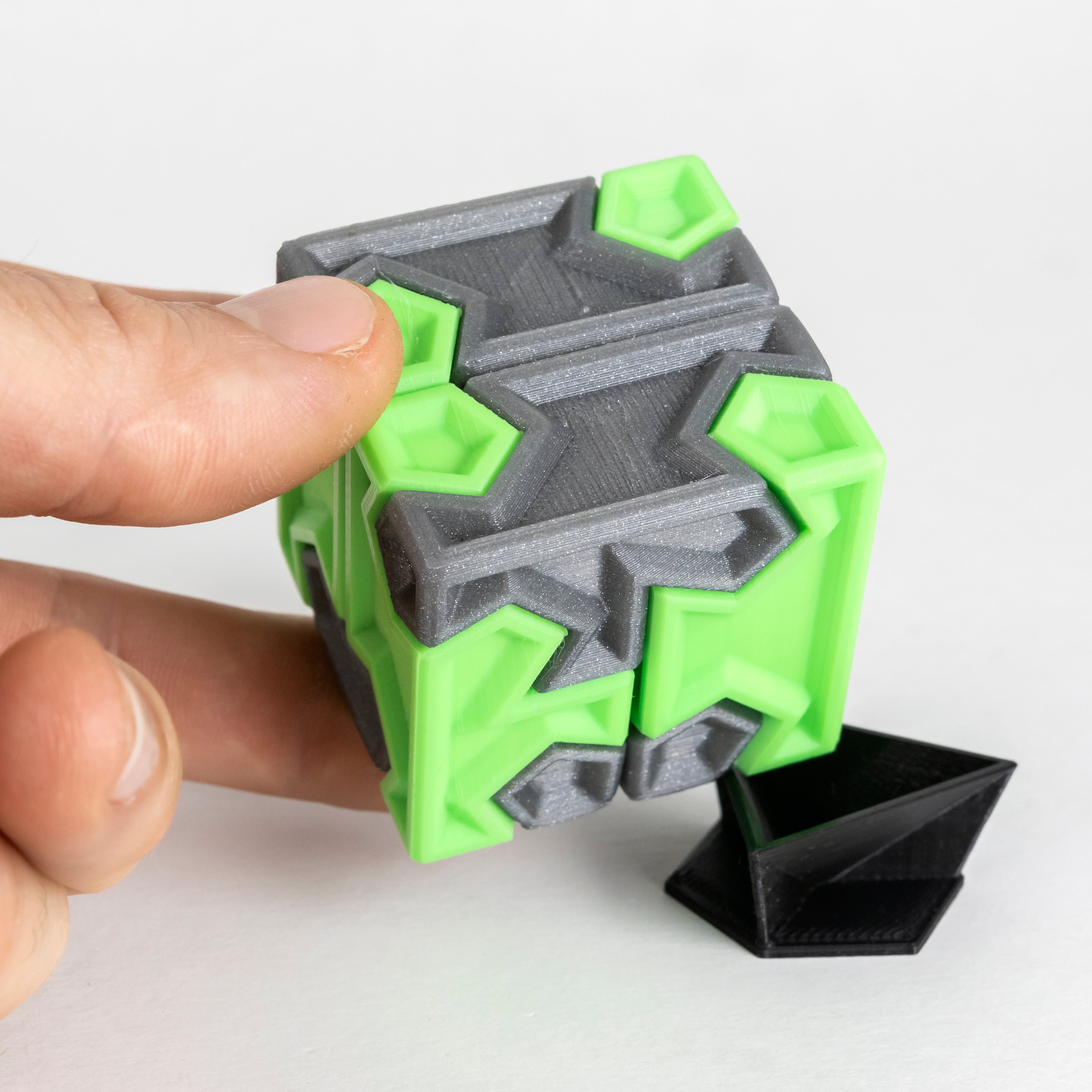 Tsugite Cube 2x2 Puzzle // Hypercube 3d model