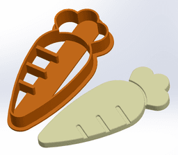 Veggie Cookie Cutter 3d model
