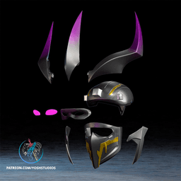 Super Shred Helmet 3D Printer STL File 3d model