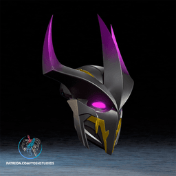 Super Shred Helmet 3D Printer STL File 3d model