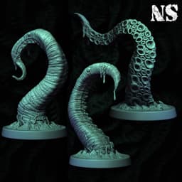 Cult of Cthulhu - Miniatures + Terrain Collection 3d model