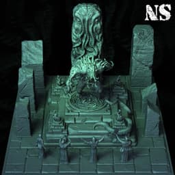 Cult of Cthulhu - Miniatures + Terrain Collection 3d model