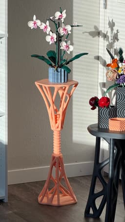 3D Printed Screw Table 3d model