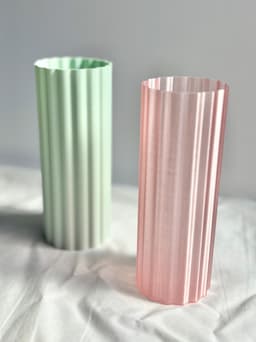 Fluted Frill Vase 3d model