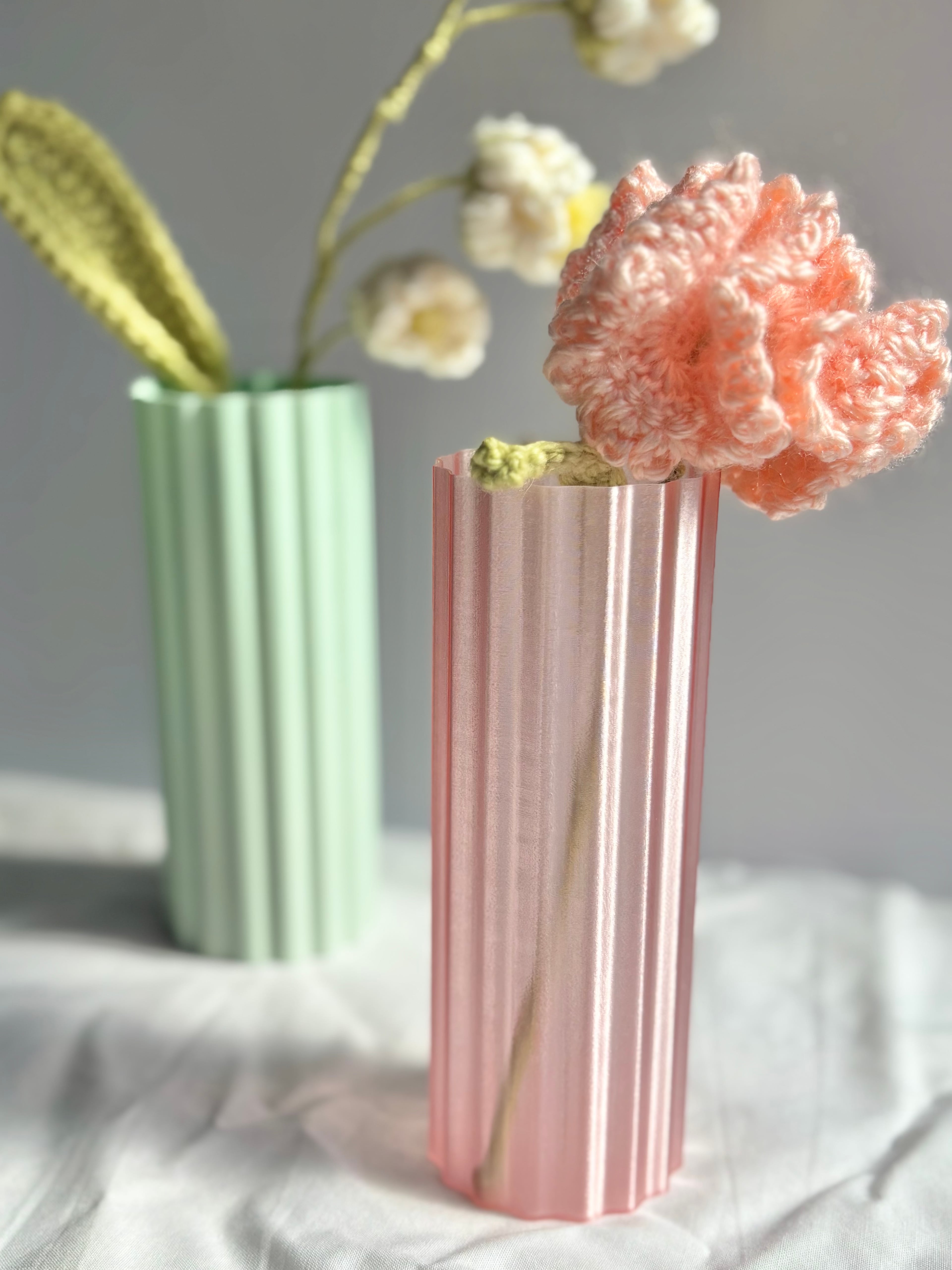 Fluted Frill Vase 3d model