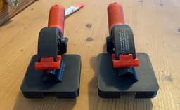 Nema23 cable holder cap for cnc 3d model