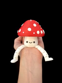 Mushroom Man 3d model