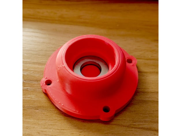 Ball Bearing Hub for Vertical Tube 3d model