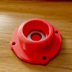 Ball Bearing Hub for Vertical Tube 3d model