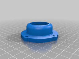 Ball Bearing Hub for Vertical Tube 3d model