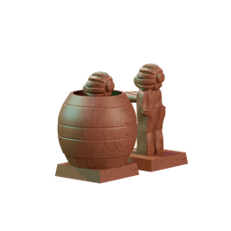 Philippine Barrel Woman 3d model