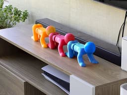 Articulated Human Centipede - No support 3d model