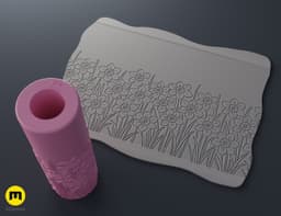 Texture Rollers - Spring #4 3d model
