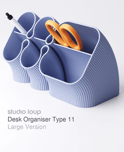 Desk Organiser Type 11 Large Version 3d model