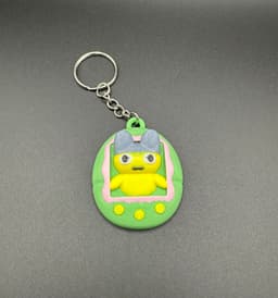 Tamagotchi Keychain 3d model