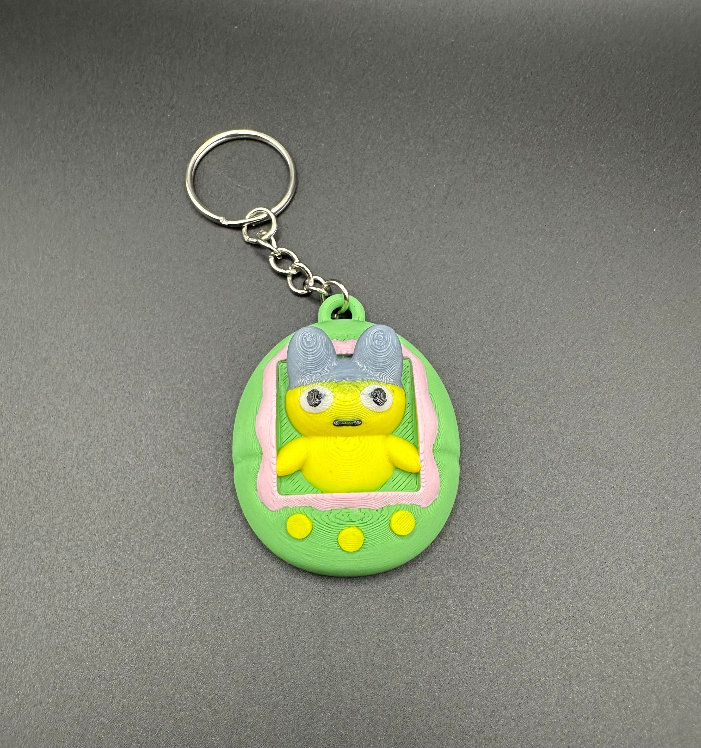Tamagotchi Keychain 3d model