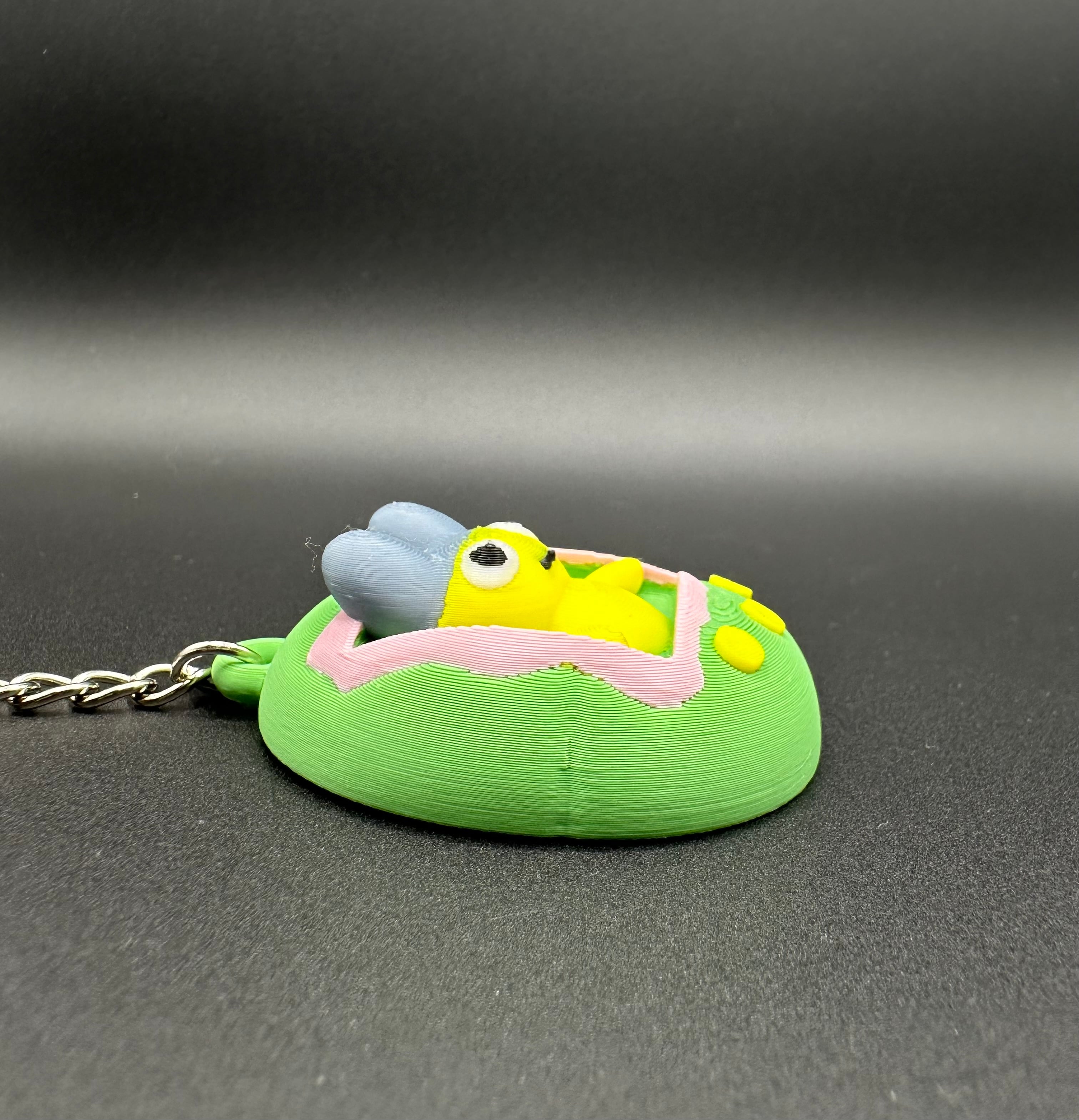 Tamagotchi Keychain 3d model