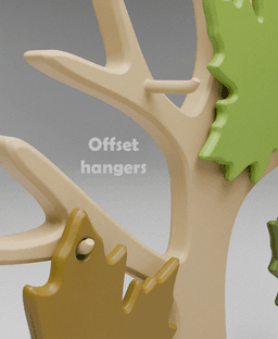 Leaf Coaster Tree 3d model
