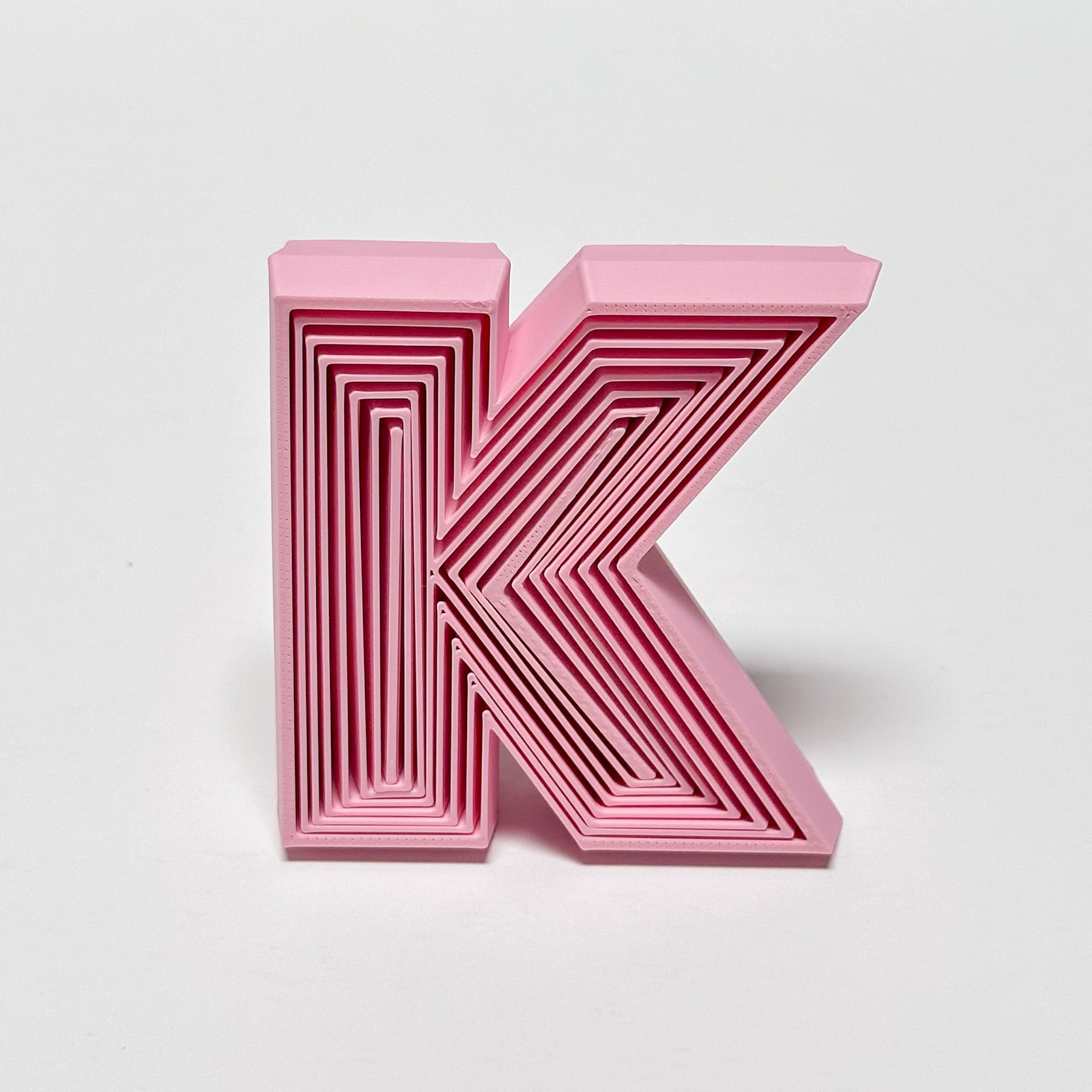 Alphabet Layered Fidgets 3d model