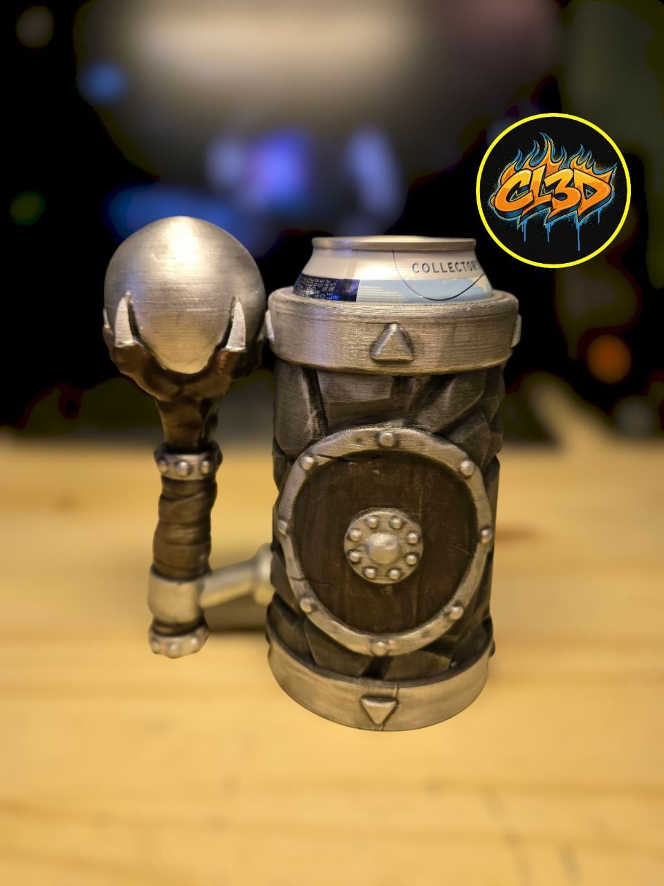 Stone Stein - Dragon's Claw Mace Handle 3d model