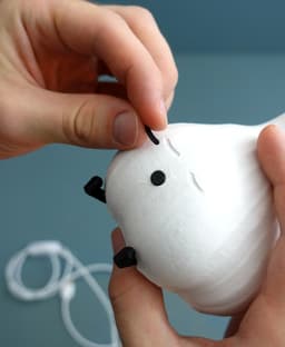 Garlic night light "Gary" 3d model