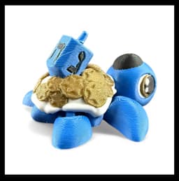 Hanukka Turtle 3d model